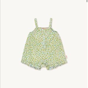 Tinycottons floral romper. Worn once.
